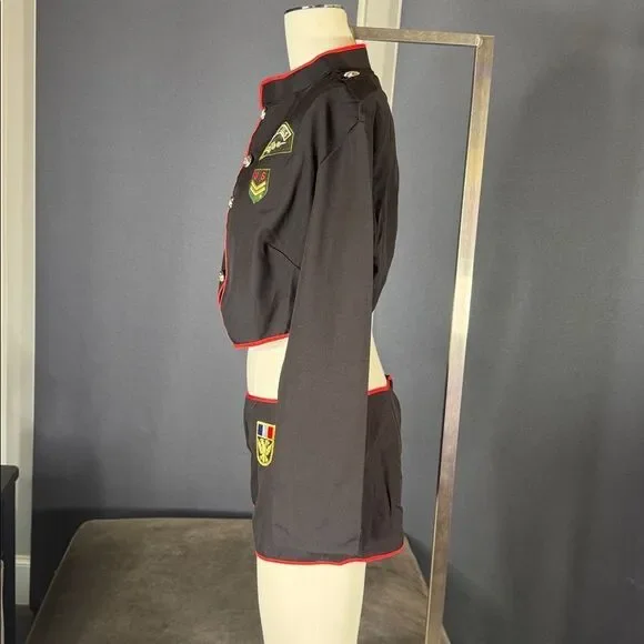 Leg Avenue Black Sexy Trooper Uniform Costume Halloween Cosplay Size L NEW *READ - Picture 7 of 14